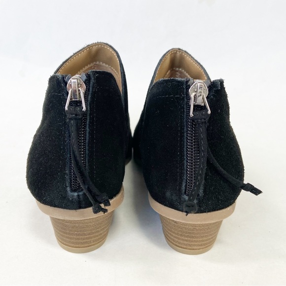 KENNETH COLE REACTION Women's Side Way Booties in Black Suede Size 6.5M New - Picture 7 of 10